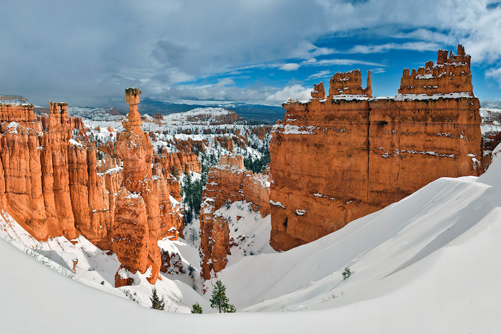 Bryce Canyon in the winter