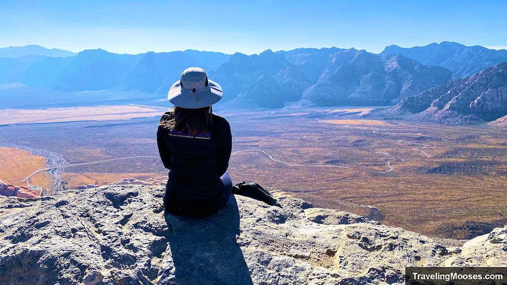 Summit of Turtlehead Peak in Red Rock Canyon