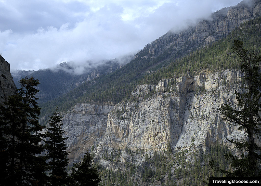 Mountains along Mary Jane Falls